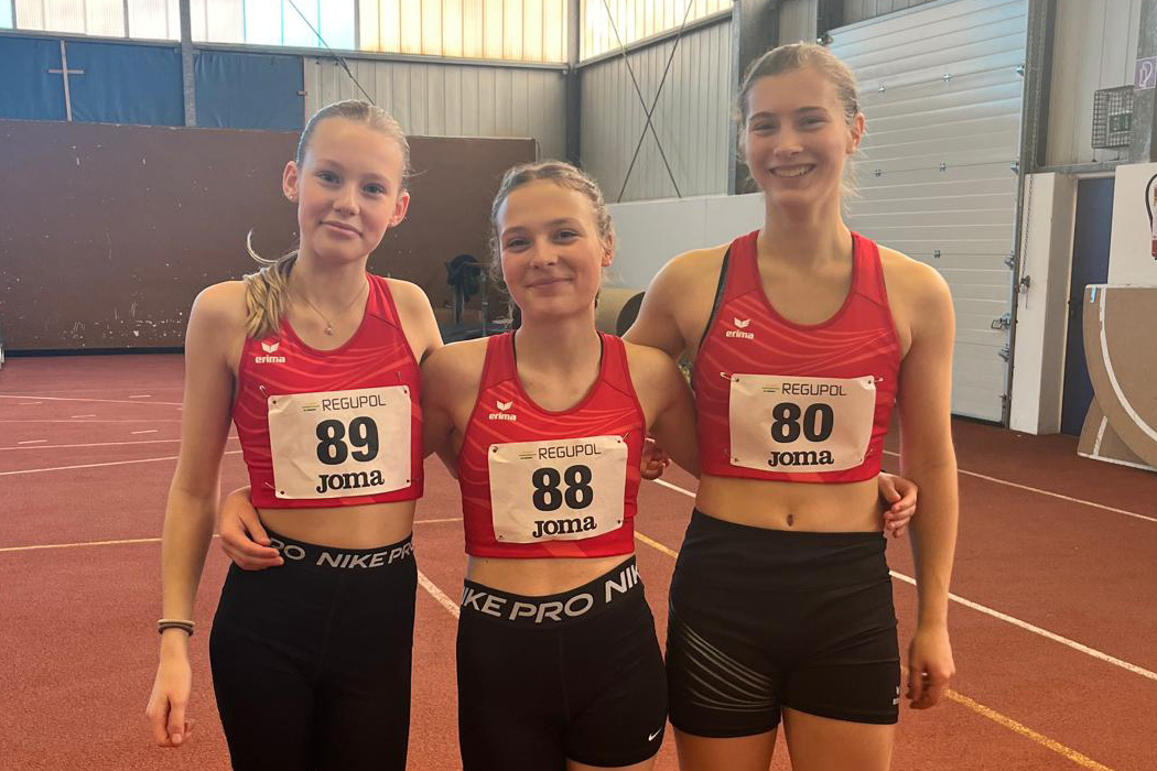 Greta Potschien, Charlotta Höring und Emma Breitbarth